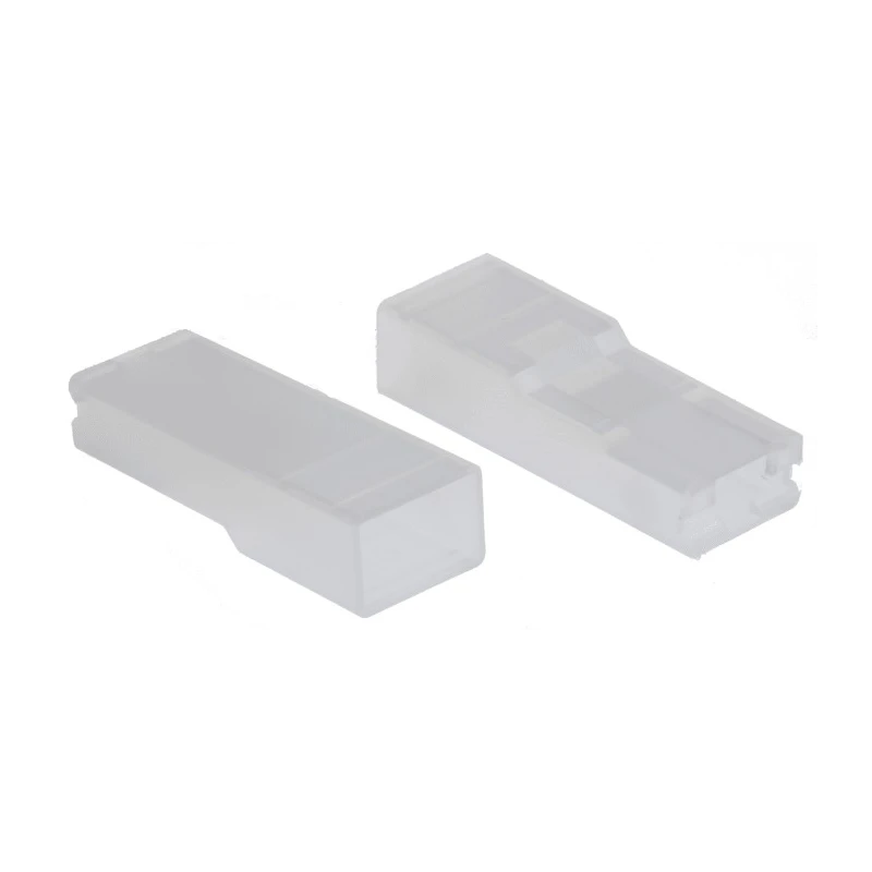 JST Nylon Crimp Terminal Housing 9 mm Tab Width, 6.3 mm Tab Size, 25 mm Length 01022-250