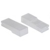 JST Nylon Crimp Terminal Housing 9 mm Tab Width, 6.3 mm Tab Size, 25 mm Length 01022-250