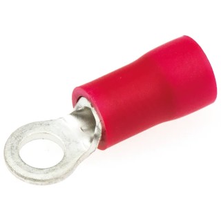 JST FV Insulated Ring Terminal M3 Stud Size 22 AWG 16 AWG Wire Size Red FVWS1.25-3(LF)