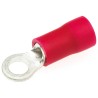 JST FV Insulated Ring Terminal M3 Stud Size 22 AWG 16 AWG Wire Size Red FVWS1.25-3(LF)