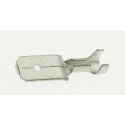 JST Tab-on Tab Silver Uninsulated Male Spade Connector Crimp 6.35 x 0.8 mm 20 AWG to 14 AWG LOM-51T-250
