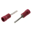 JST FVPC Insulated Crimp Pin Connector 22 AWG to 16 AWG, 1.9 mm Pin Diameter, 12 mm Pin Length, Red FVWSPC-1.25(LF)