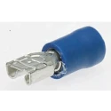 JST Blue Insulated Female Spade Connector Crimp Terminal 4.75 x 1 mm Tab Size 16 AWG to 14 AWG FVDDF2-187A-10