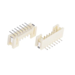 JST PH Series Straight Surface PCB Header 7 Contact 2 mm Pitch 1 Row Shrouded B7B-PH-SM4-TB(LF)(SN)