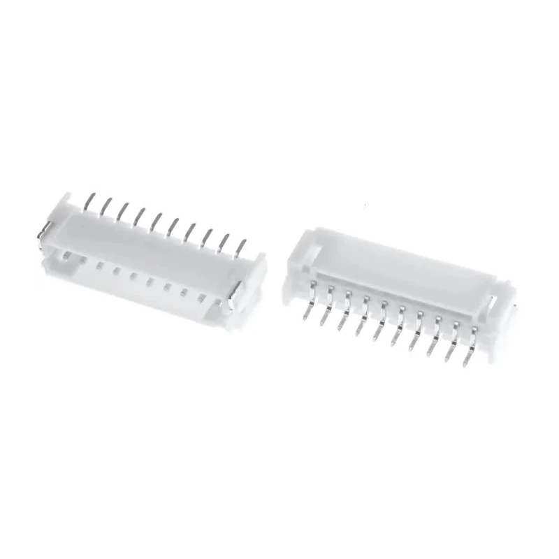 JST PH Series Right Angle Surface Mount PCB Header, 10 Contacts, 2 mm Pitch, 1 Row, Shrouded S10B-PH-SM4-TB(LF)(SN)