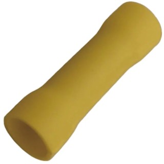 JST Parallel Splice Connector Insulated Vinyl Red Yellow Blue 20.5mm Diameter 1mm FVP-5.5