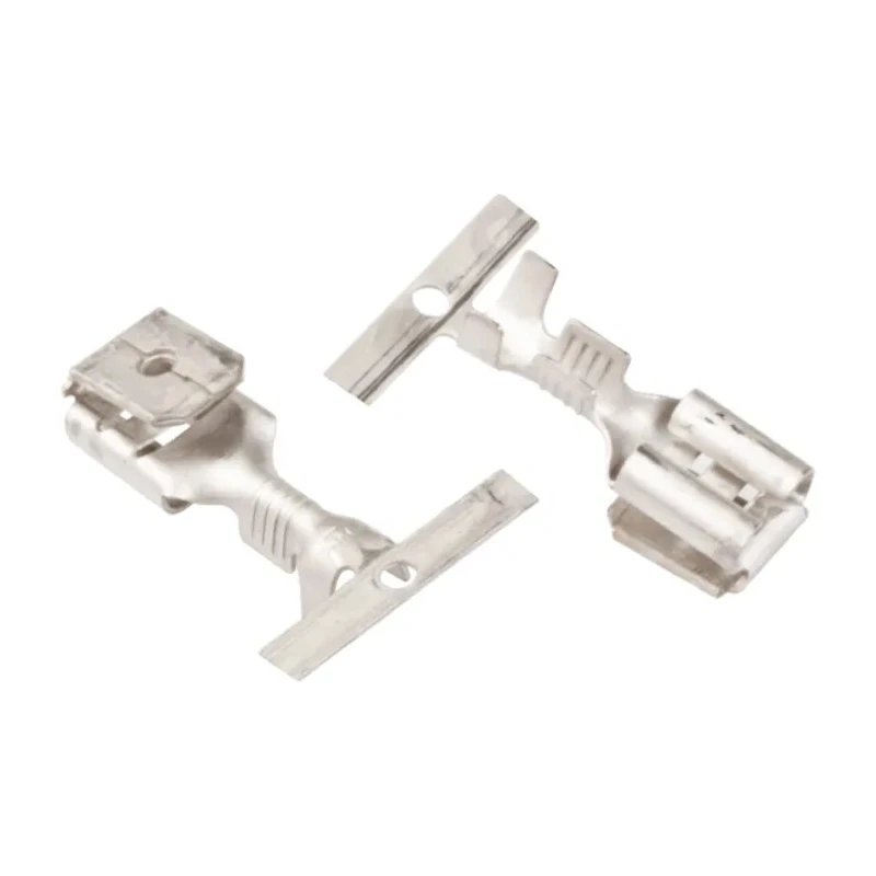 JST Silver Uninsulated Female Spade Connector, Crimp, 6.35 x 0.8 mm Tab Size, 20 AWG to 17 AWG LPB-1.0T-250N