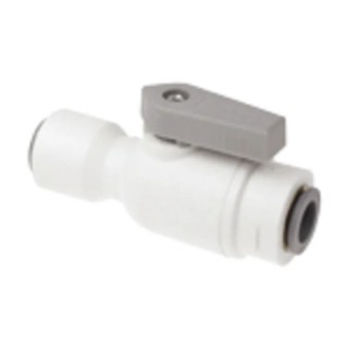 Legris Pneumatic Manual Control Valve Knob 2.5 mm Push-in Port 10 bar Operating Pressure Model 4020 06 00WP2