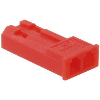 JST RCY Male Connector Housing 2.5 mm Pitch 2 Way 1 Row Straight SYP-02T-1