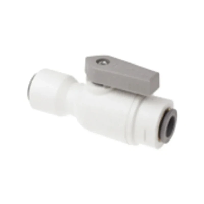 Legris Pneumatic Manual Control Valve Knob, 2.5 mm Port Size, Polypropylene Body, 10 bar Pressure, Model 4020 10 00WP2
