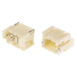 JST PH Series Right Angle Surface PCB Header 2 Contact 2 mm Pitch 1 Row Shrouded S2B-PH-SM4-TB(LF)(SN)