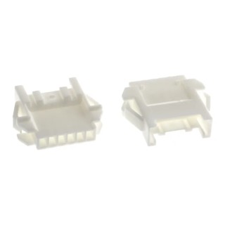 JST XA Female Connector Housing 2.5 mm Pitch 6 Way 1 Row Straight XARR-06V