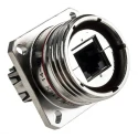 Amphenol Socapex RJFTVX Series RJ45 Connector Female, Panel Mount, Cat5e Shielded Straight 1 Port 8 Way RJ45