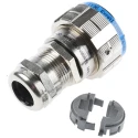 Amphenol Socapex Cat6 Shielded RJ45 Ethernet Connector Male, Cable Mount, 1 Port 8 Way RJFTVX6MN