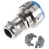 Amphenol Socapex Cat6 Shielded RJ45 Ethernet Connector Male, Cable Mount, 1 Port 8 Way RJFTVX6MN