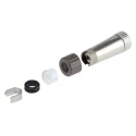 Hirose Circular Connector Miniature Cable Plug, Male, 20 Contacts, 2A, IP67 IP68, Zinc Alloy Housing, Solder LF13WBP-20P