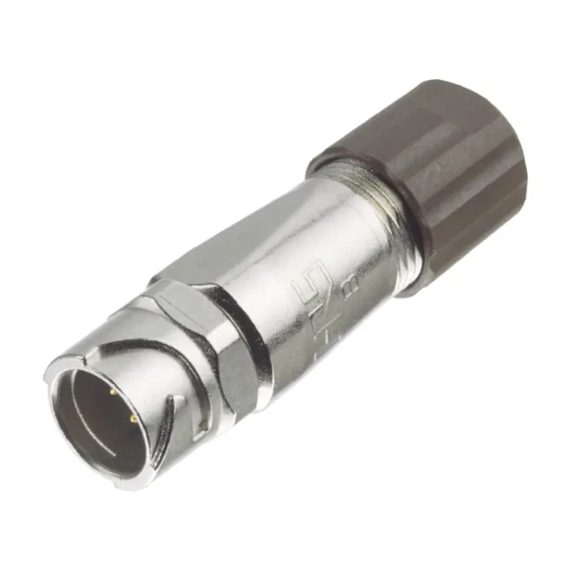 Hirose Miniature Circular Connector, 4 Contacts, Cable Mount, Plug, Male, 125V, 10A, IP67 IP68, Zinc Alloy Housing LF10WBJ-4P