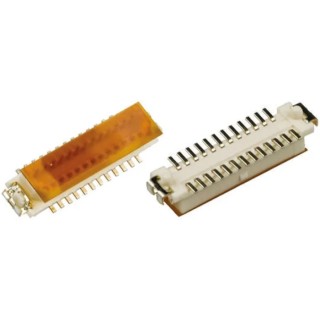 Hirose DF9 Series Straight Surface PCB Socket 41-Contact 2 Row 1 mm Pitch Solder DF9-41S-1V(69)