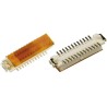 Hirose DF9 Series Straight Surface PCB Socket 41-Contact 2 Row 1 mm Pitch Solder DF9-41S-1V(69)