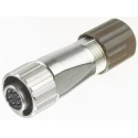 Hirose Miniature Circular Connector Cable Plug, 20 Contacts, Female, IP67/IP68, Bayonet Mating, Zinc Alloy Shell LF13WBP-20S