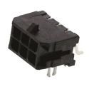 Molex Micro-Fit 3.0 Series Right Angle Surface PCB Header 6 Contact 3 mm Pitch 2 Row Shrouded 43045-0606