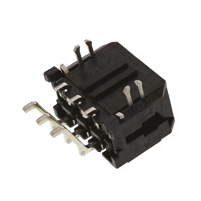 Molex Micro-Fit 3.0 Series Right Angle Surface PCB Header 6 Contact 3 mm Pitch 2 Row Shrouded 43045-0606