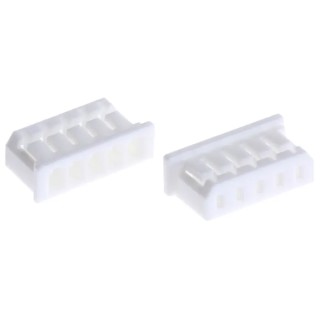 Molex Female Connector Housing 2 mm Pitch 5 Way 1 Row Straight 51004-0500
