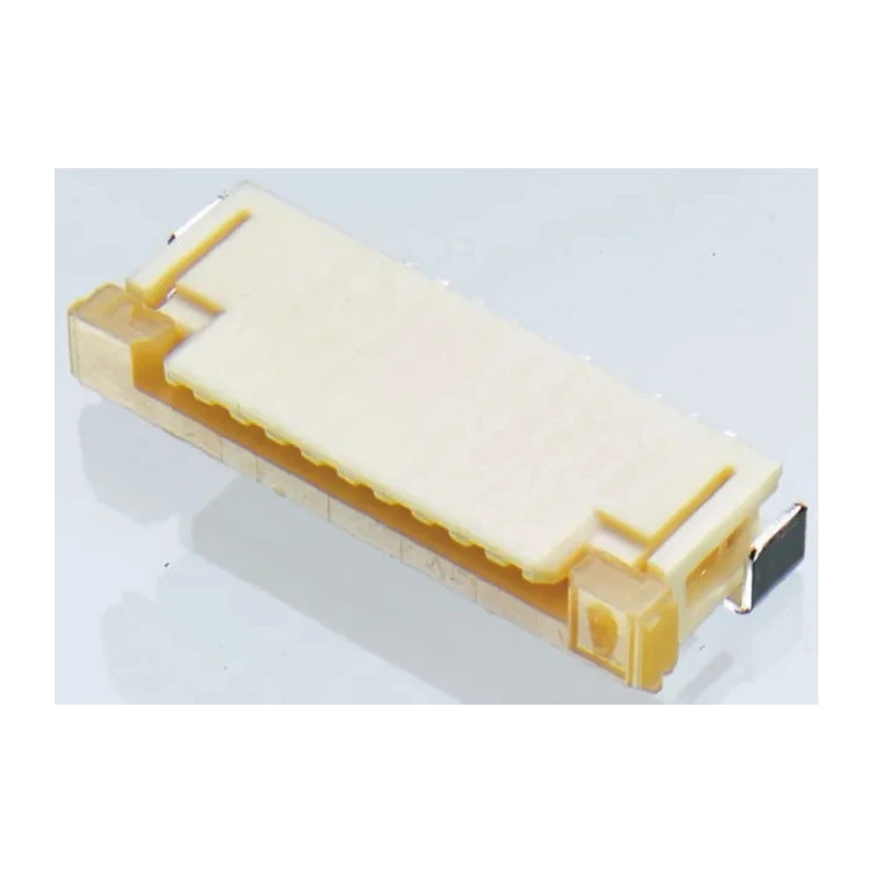 Molex 1 mm Pitch 9 Way Right Angle Female Easy-On FPC Connector, Solder Termination 52271-0979