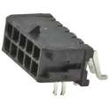 Molex Micro-Fit 3.0 Series Right Angle Surface PCB Header 10 Contacts 3 mm Pitch 2 Row Shrouded 43045-1006
