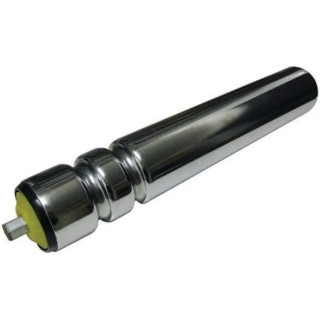 Interroll M5 Conveyor Roller, 50 mm Diameter x 500 mm Length, Zinc Plated Tube, Load Capacity 1210N, Thread Size 17X5JAEVAB