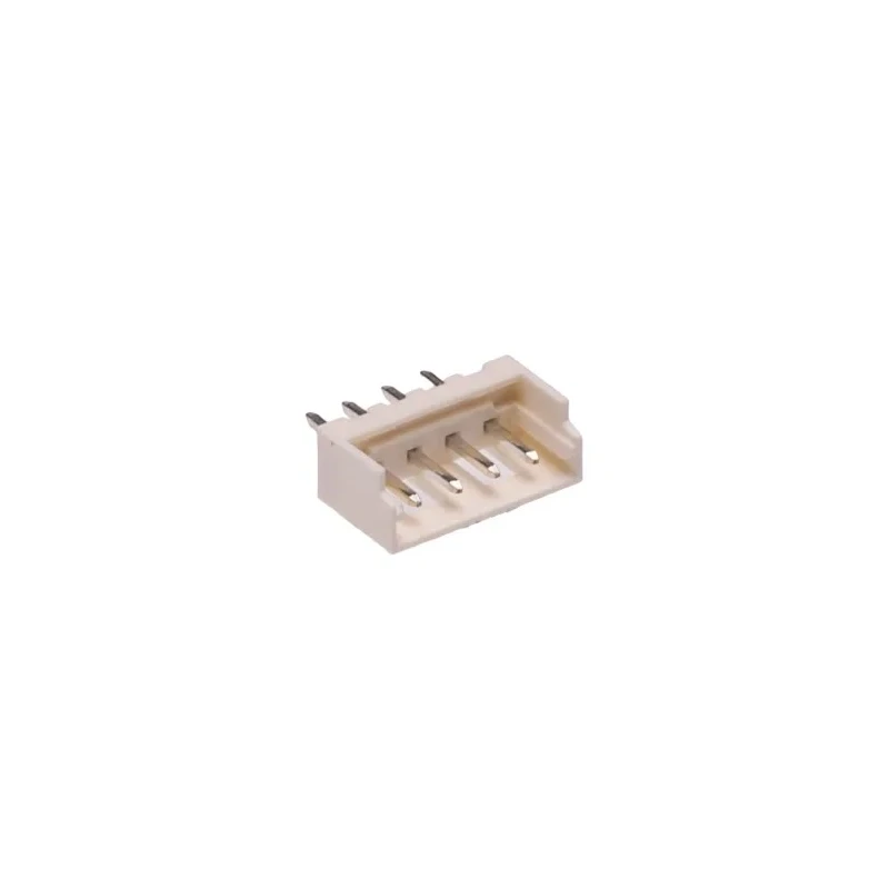 JST Micro-Latch Series PCB Header, 4 Contacts, 2 mm Pitch, 1 Row, Straight Orientation, Shrouded, Nylon Housing 53253-0470