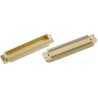 Hirose FunctionMAX FX8C Series Straight Surface PCB Header, 120 Contacts, 0.6 mm Pitch, 2 Row, Shrouded FX8C