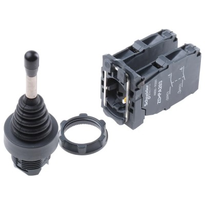 Schneider Electric Harmony XB5 Rotary Switch IP66, Silver Alloy Contacts, Screw Terminal, Mechanical Life 1000000Cycles 