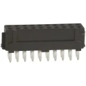 Hirose DF11 Series Straight Through Hole PCB Socket, 20-Contact, 2 Row, 2 mm Pitch, 250V, 2A, Polyamide Housing DF11