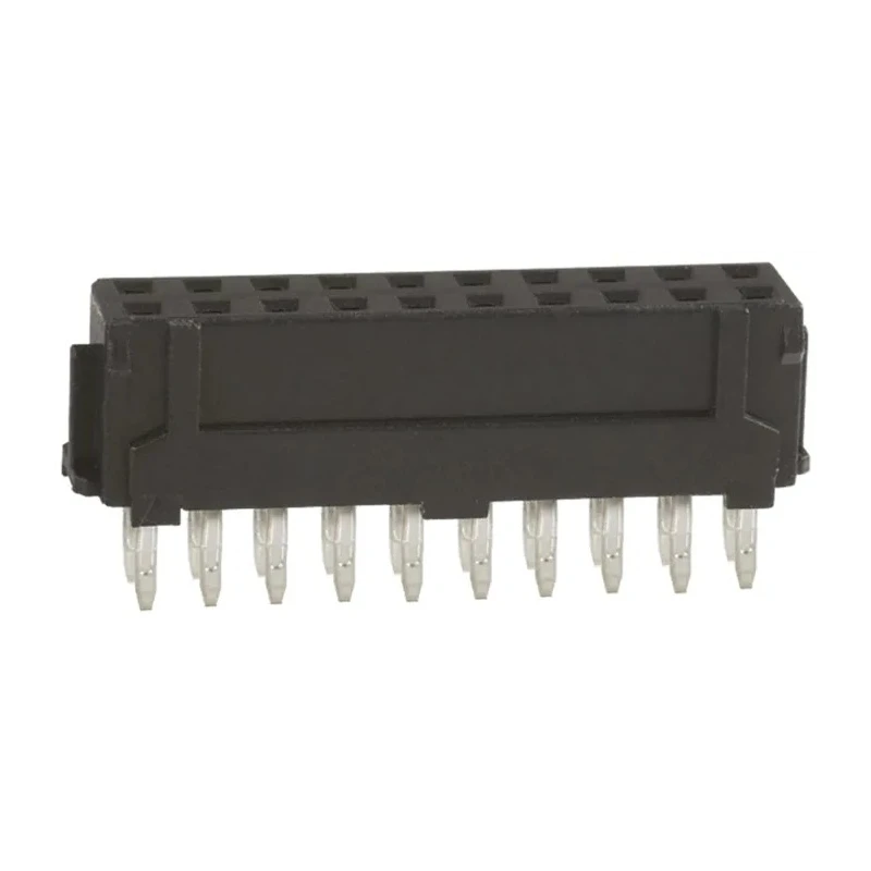 Hirose DF11 Series Straight Through Hole PCB Socket, 20-Contact, 2 Row, 2 mm Pitch, 250V, 2A, Polyamide Housing DF11