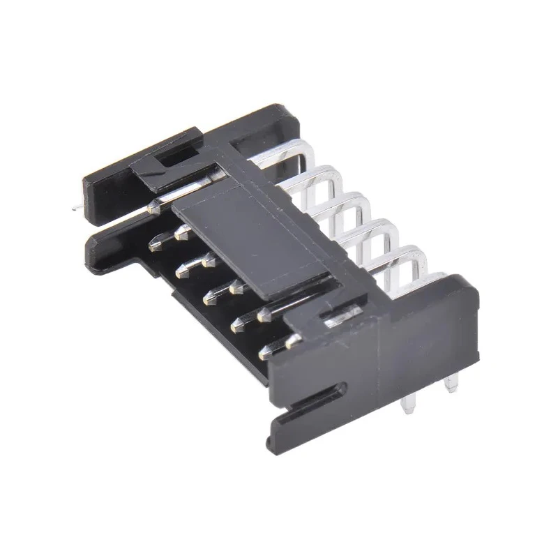 Hirose DF11 Series Right Angle Through Hole PCB Header 12 Contacts 2 mm Pitch 2 Row Shrouded 
