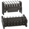Hirose DF11 Series Right Angle Through Hole PCB Header, 14 Contacts, 2 mm Pitch, 2 Row, Shrouded 