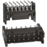 Hirose DF11 Series Right Angle Through Hole PCB Header, 14 Contacts, 2 mm Pitch, 2 Row, Shrouded