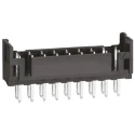 Hirose DF11 Series Straight Through Hole PCB Header, 18 Contacts, 2 mm Pitch, 2 Row, Shrouded DF11