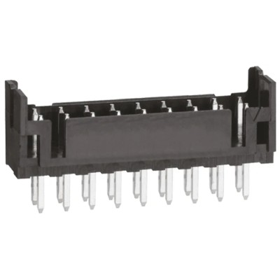 Hirose DF11 Series Straight Through Hole PCB Header, 18 Contacts, 2 mm Pitch, 2 Row, Shrouded DF11