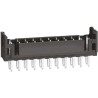 Hirose DF11 Series Straight Through Hole PCB Header 22 Contacts 2 mm Pitch 2 Rows Shrouded DF11
