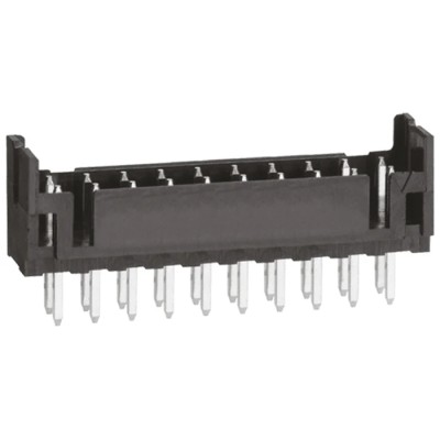 Hirose DF11 Series Straight Through Hole PCB Header 20 Contact 2 mm Pitch 2 Row Shrouded 