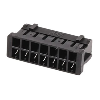 Hirose DF11 Series Female Connector Housing 2 mm Pitch 14 Way 2 Row Straight 