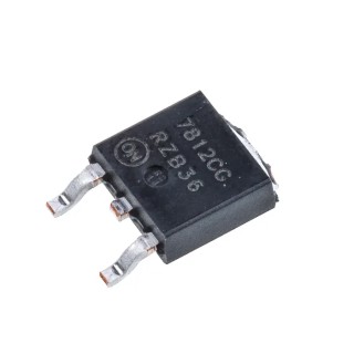 onsemi Linear Voltage Regulator 35V 3-Pin Surface Mount Positive Polarity MC7812CDTRKG