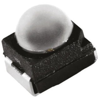 ams OSRAM 1.95 V Red LED PLCC 2 Surface TOPLED Black Lens LR T66F-ABBB-1-1
