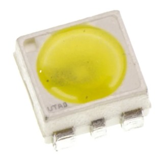 ams OSRAM 3.3 V White LED PLCC 6 Surface Mount Advanced Power TOPLED LW G6SP-EAFA-JKQL-1