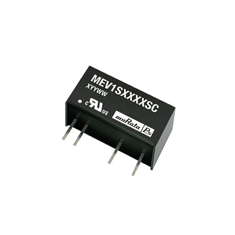 Murata Power Solutions MEV1 SIP7 DC/DC Converter 15V DC Output 67mA 12V DC Input 1W Through Hole Package MEV1