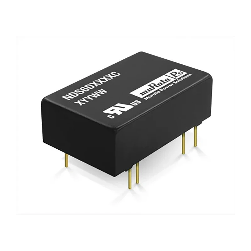 Murata Power Solutions 6W Regulated Isolated DC/DC Converter Through Hole Metal Case NDS6 