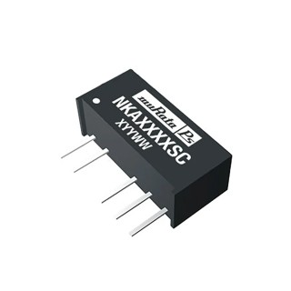 Murata Power Solutions DC/DC Converter SIP Package Through Hole Dual Output 3W 9V dc Output NKA0509SC