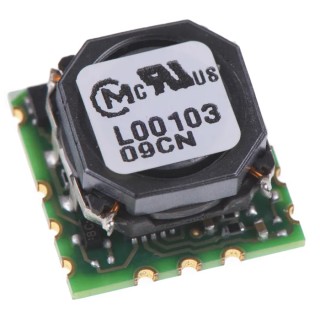 Murata Power Solutions High-Efficiency DC/DC Converter, 12V DC Input, 0.591-5.5V DC Output, 3A, Surface OKL-T/3-W12N-C